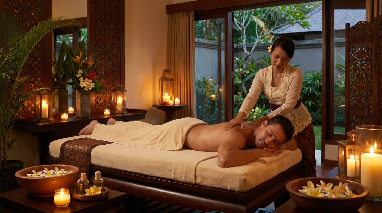 Luxury Balinese massage therapy at Relaxio Spa