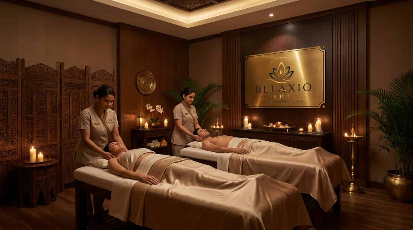 Private couple wellness experience at Relaxio Spa